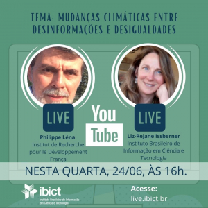 Live QuartaàsQuatro: “Mudanças Climáticas: entre desinformações e desigualdades”