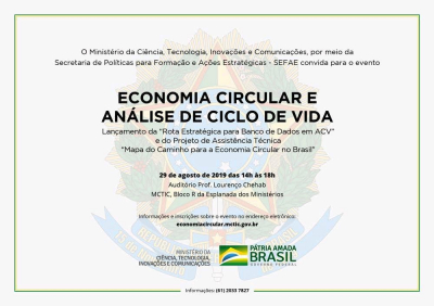 Convite: lançamento da “Rota Estratégica para Banco de Dados em ACV”