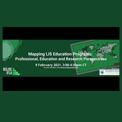 Confira como foi a participação do Ibict no webinar ‘Mapping LIS Education Programs’