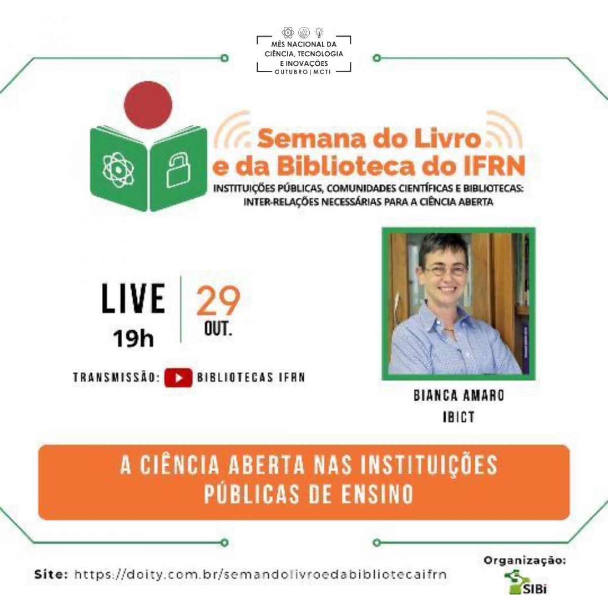 Participe do evento &quot;A Ciência Aberta nas instituições públicas de ensino&quot;