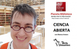 Bianca Amaro concede entrevista para o Planeta Biblioteca sobre Ciência Aberta