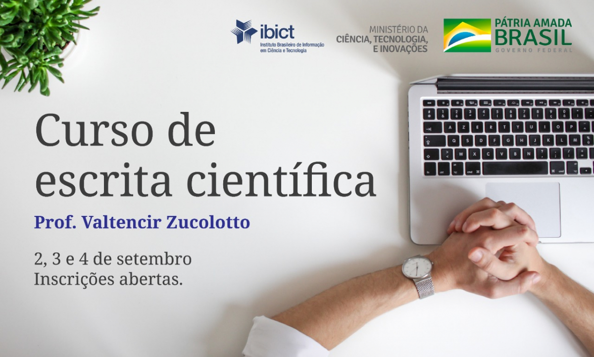 Ibict oferece Curso de Escrita Científica voltado para publicações de alto impacto