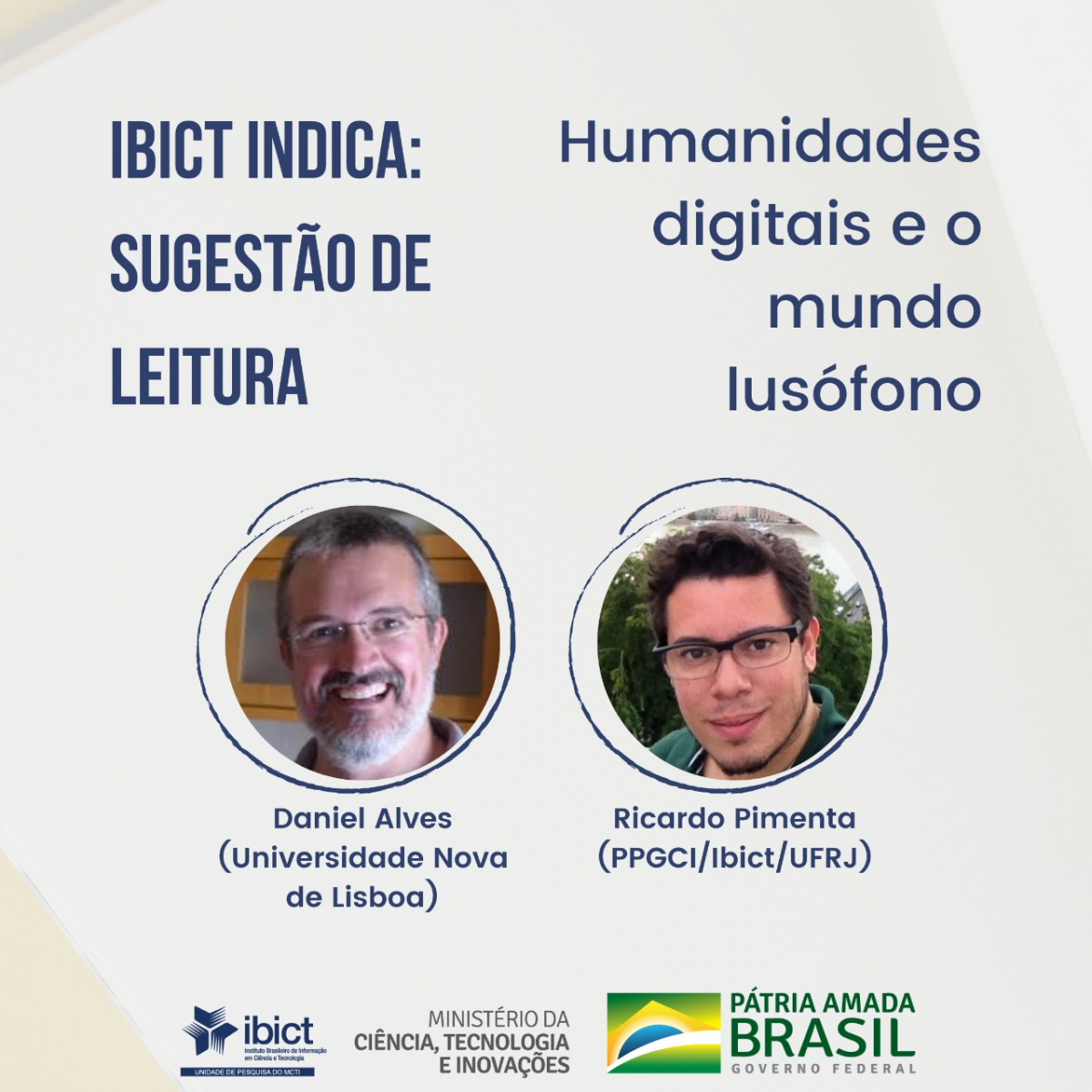 Sugestão de leitura: Humanidades digitais e o mundo lusófono