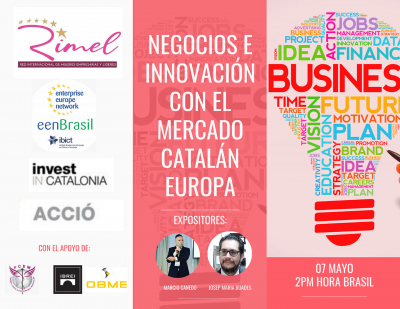 Reunião virtual de líderes RIMEL promove conexões de negócios com o mercado catalão da Europa