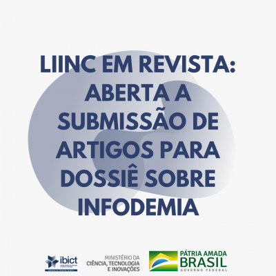 Liinc em Revista: aberta a submissão de artigos para dossiê sobre infodemia